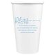 Just the Love Facts Paper Coffee Cups Image 1 of 4